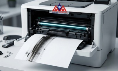 8 Cách Sửa Triệt Để Máy In Bị Lem Mực Một Bên Hiệu Quả 2026