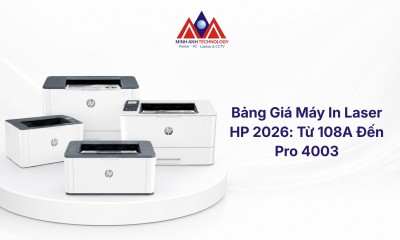 Bảng Giá Máy In Laser HP 2026: Từ 108A Đến Pro 4003
