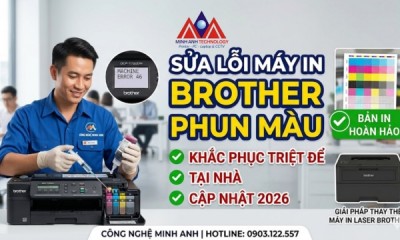 Lỗi Máy In Phun Màu Brother: Cách Sửa Triệt Để & Giá 2026