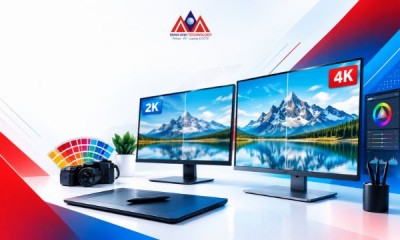 Màn Hình 2K Hay 4K Cho Dân Thiết Kế Đồ Họa? Cách Chọn Theo Công Việc