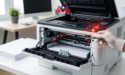 Máy In Báo Kẹt Giấy Nhưng Không Có Giấy - Nguyên Nhân Và Cách Sửa Triệt Để