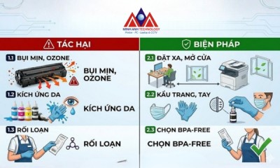 Mực In Có Độc Không? Mức Độ Tác Hại Và Cách Phòng Ngừa 2026