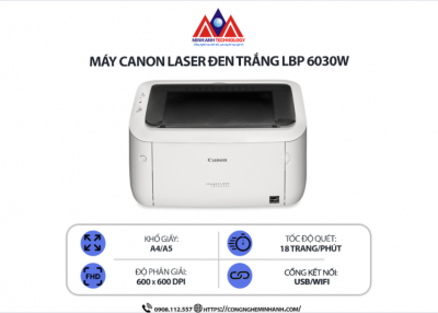 Hướng dẫn kết nối WiFi cho máy in Canon LBP 6030W chi tiết từ A–Z