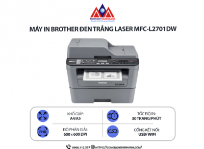 Máy in Brother 2701DW – Lựa chọn thông minh cho văn phòng hiện đại (Đánh giá chi tiết & giá mới nhất)