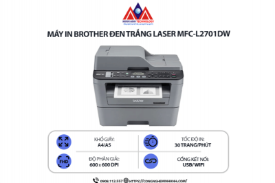 Đánh Giá Chi Tiết Máy In Brother 2701DW Tại Minh Anh Quận 7