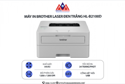 Máy in Brother 2100D – Giải Pháp In Ấn Tiết Kiệm Cho Văn Phòng Nhỏ TPHCM