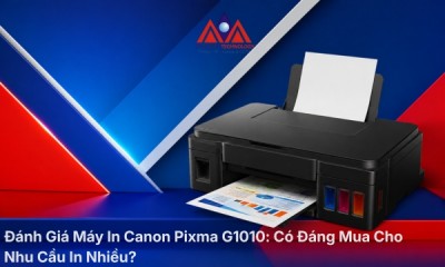Đánh Giá Máy In Canon Pixma G1010: Có Đáng Mua Cho Nhu Cầu In Nhiều?