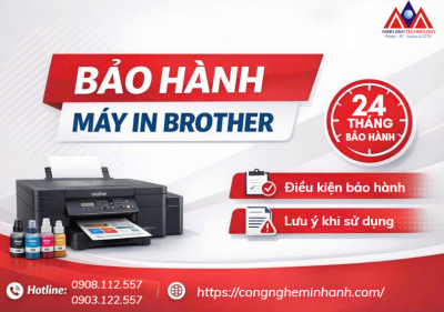 Bảo hành máy in Brother chính hãng – Những điều cần biết