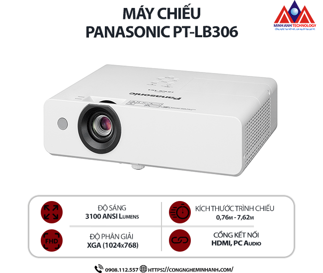 Máy chiếu Panasonic PT-LB306