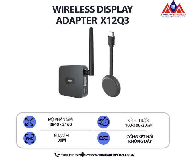 Wireless Display Adapter X12Q3