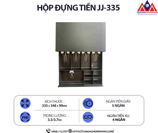 Hộp đựng tiền JJ-335