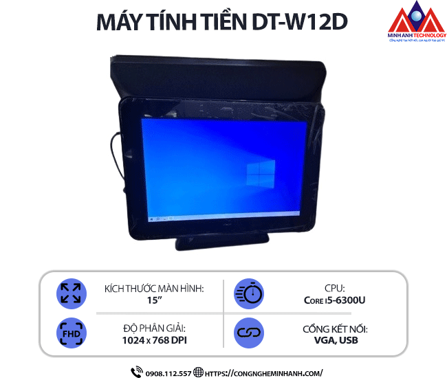 Máy tính tiền DT-W12D