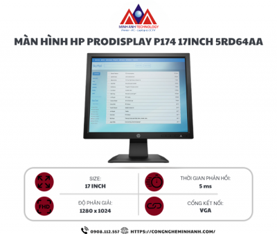 Màn hình HP P174_5RD64AA 17