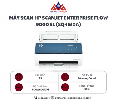 Máy Scan HP ScanJet Enterprise Flow 9000 s1 (8Q4W0A)
