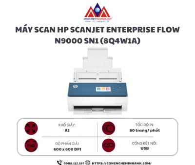 Máy Scan HP ScanJet Enterprise Flow N9000 sn1 (8Q4W1A)