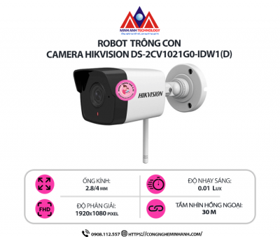 Camera Hikvision DS-2CV1021G0-IDW1(D) – Camera Wifi Chính Hãng, Giá Tốt, Hình Ảnh Sắc Nét