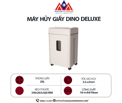 Máy hủy giấy DINO DELUXE