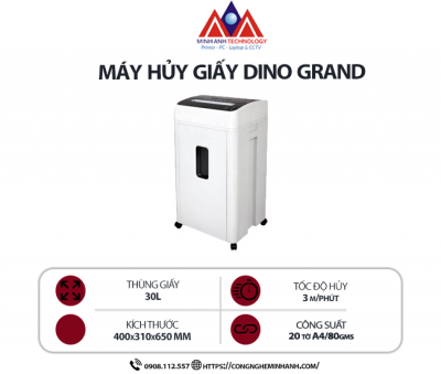 Máy hủy giấy DINO GRAND