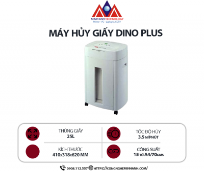 Máy hủy giấy DINO PLUS