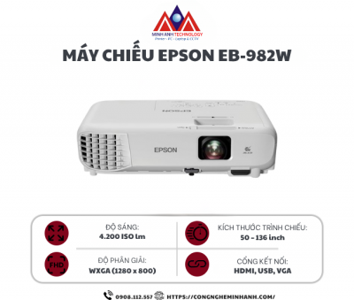Máy chiếu Epson EB-982W