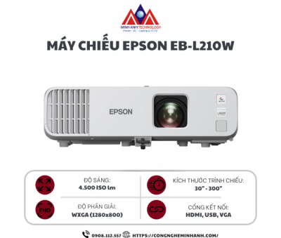 Máy chiếu Laser Epson EB-L210W