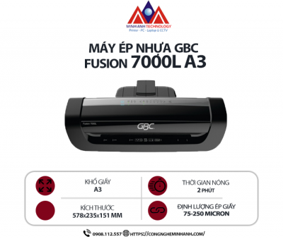 Máy ép nhựa GBC Fusion 7000L (A3)