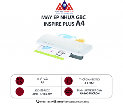 Máy ép nhựa GBC INSPIRE PLUS A4