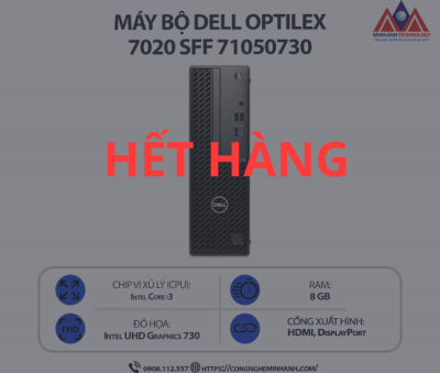 Máy bộ Dell OptiPlex 7010MT M7010-13100-08512U (i3 13100/ Ram 8GB/ SSD 512GB/ 1Y)