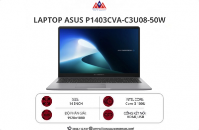 Máy tính xách tay Asus P1403CVA-C3U08-50W 14