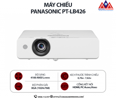 Máy chiếu Panasonic PT-LB426 (LCD/ 4100 Ansi Lumens/ XGA)
