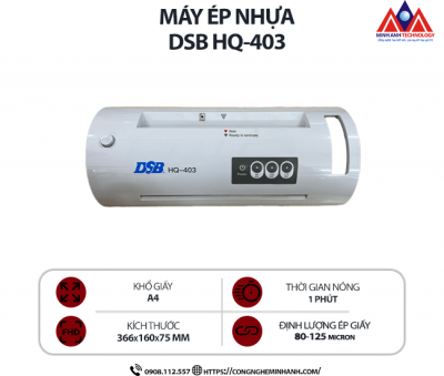 Máy ép nhựa DSB HQ-403