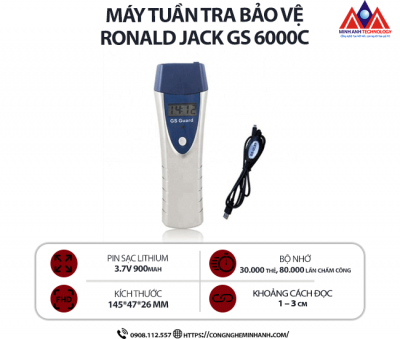Máy tuần tra bảo vệ RONALD JACK GS6000C