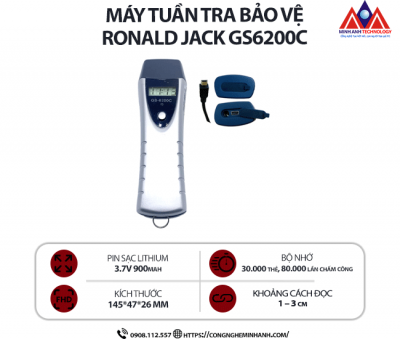 Máy tuần tra bảo vệ RONALD JACK GS6200C