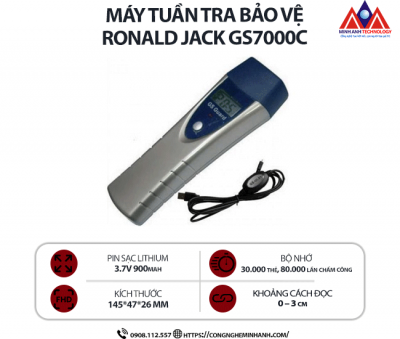 Máy tuần tra bảo vệ RONALD JACK GS7000C