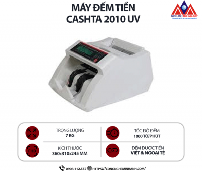 Máy đếm tiền CASHTA 2010UV