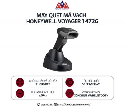 Máy quét mã vạch Honeywell Voyager 1472g