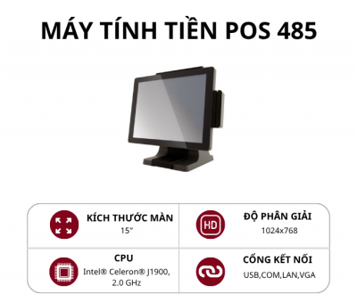 Máy tính tiền Flytech POS-485