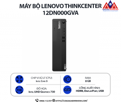 Máy bộ Lenovo ThinkCentre M70s Gen 4 12DN000GVA (i5 13400/ Ram 8GB/ SSD 256GB/ 1Y)