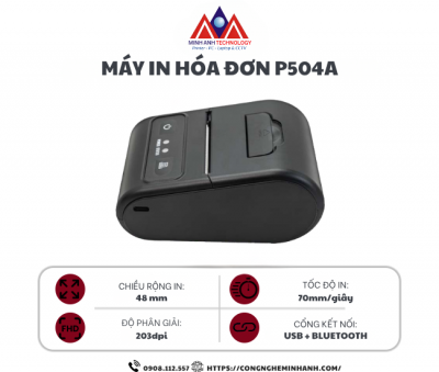 Máy in hóa đơn P504A