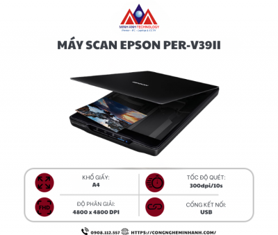 Máy scan Epson PER-V39II (A4/ A5/ USB)