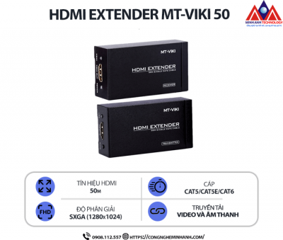 HDMI EXTENDER MT-VIKI 50