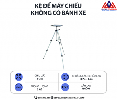 Kệ để máy chiếu (không bánh xe)