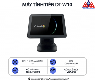 Máy tính tiền DT-W10