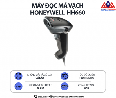 Máy đọc mã vạch Honeywell HH660