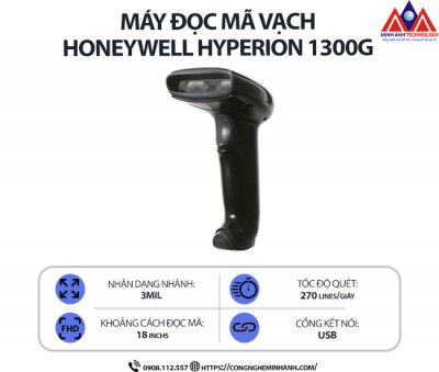 Máy đọc mã vạch Honeywell Hyperion 1300G