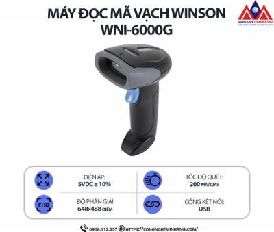 Máy đọc mã vạch Winson WNI-6000G