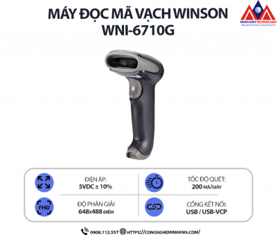 Máy đọc mã vạch Winson WNI-6710G