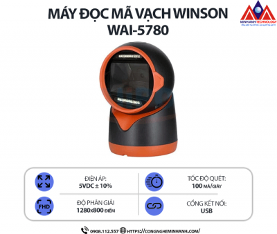 Máy đọc mã vạch Winson WAI-5780
