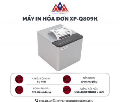 Máy in hóa đơn XP-Q809K