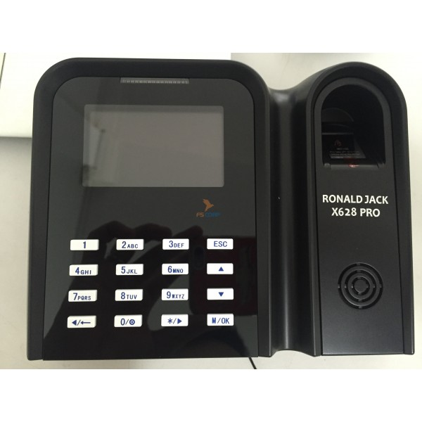 Máy chấm công vân tay + thẻ cảm ứng  RONALD JACK X628 PRO